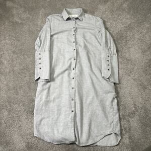 Grammar NYC Dress Women's Size 6 Gray Organic Cotton